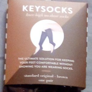 Brown Key Socks